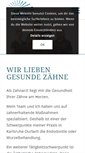 Mobile Screenshot of fischer-zahnarzt.de